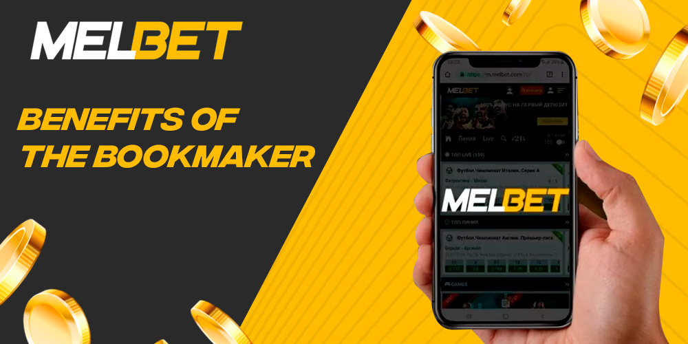 The main advantages of Melbet bookmaker in India