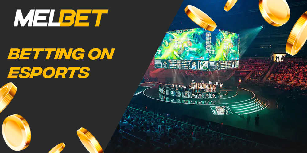 What events are available for betting on esports on the Melbet website