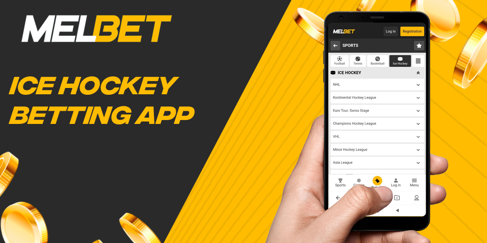 How to download and install Melbet app for ice hockey betting