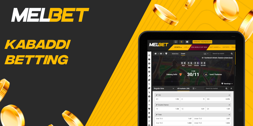 Features of kabaddi betting on the site of bookmaker Melbet