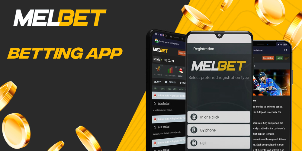 Features of the Melbet app for sports betting